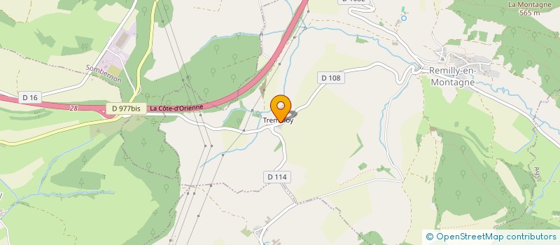 localisation de l'entreprise MONSIEUR LUDOVIC NOEL  REMILLY-EN-MONTAGNE