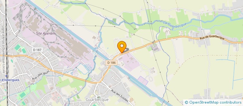 localisation de l'entreprise MONSIEUR LUDOVIC NUGOU  GUARBECQUE
