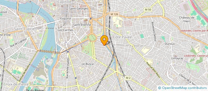 localisation de l'entreprise MONSIEUR LUDOVIC NYSSENS à TOULOUSE