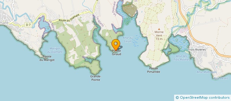 localisation de l'entreprise MONSIEUR LUDOVIC ODONNAT  DIAMANT