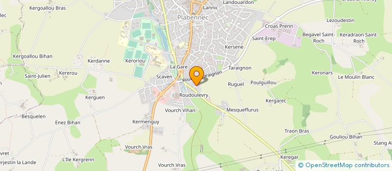 localisation de l'entreprise MONSIEUR LUDOVIC OGRODOWITZ  PLABENNEC