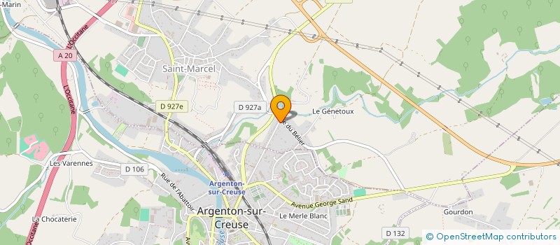 localisation de l'entreprise MONSIEUR LUDOVIC OLIVA à SAINT-MARCEL