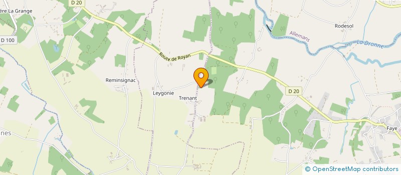 localisation de l'entreprise MONSIEUR LUDOVIC ORTEGA  VILLETOUREIX