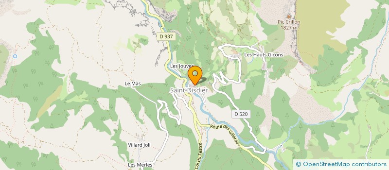 localisation de l'entreprise MONSIEUR LUDOVIC OSMAN  DEVOLUY