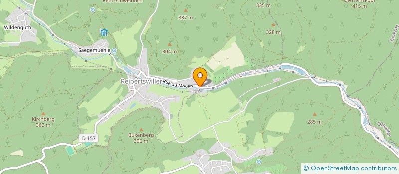 localisation de l'entreprise MONSIEUR LUDOVIC OTTMANN  REIPERTSWILLER