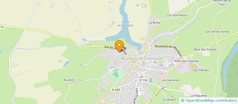 localisation de l'entreprise MONSIEUR LUDOVIC PADIOLLEAU à SAINT-PLAISIR