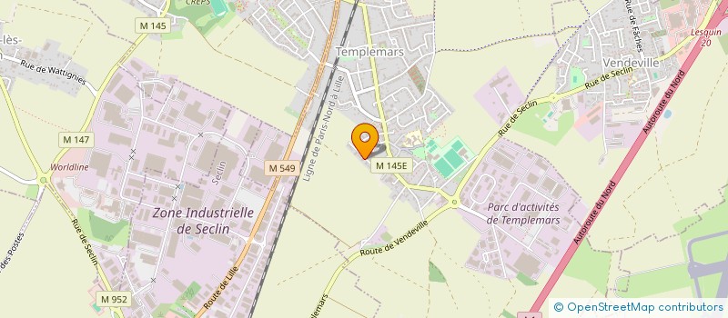 localisation de l'entreprise MONSIEUR LUDOVIC PAGNACCO  TEMPLEMARS