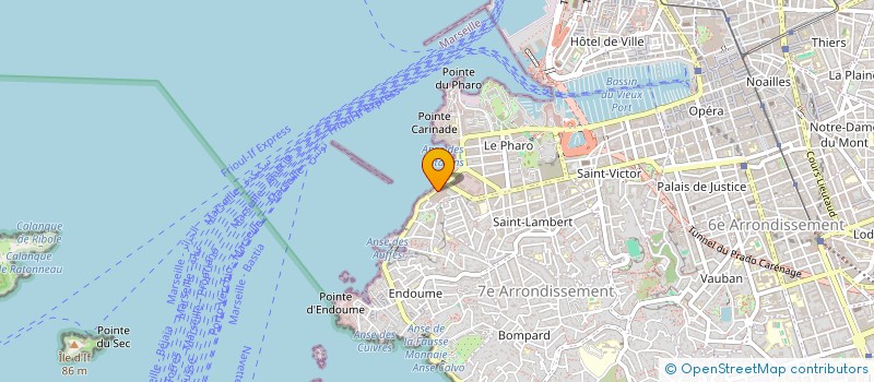 localisation de l'entreprise MONSIEUR LUDOVIC PALMIERI à MARSEILLE