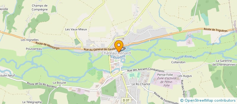 localisation de l'entreprise MONSIEUR LUDOVIC PANDEVANT à CHATEAU-RENARD