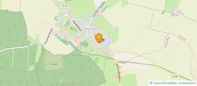 localisation de l'entreprise MONSIEUR LUDOVIC PANIER  WASSIGNY