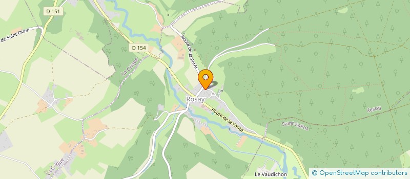 localisation de l'entreprise MONSIEUR LUDOVIC PARENT  ROSAY