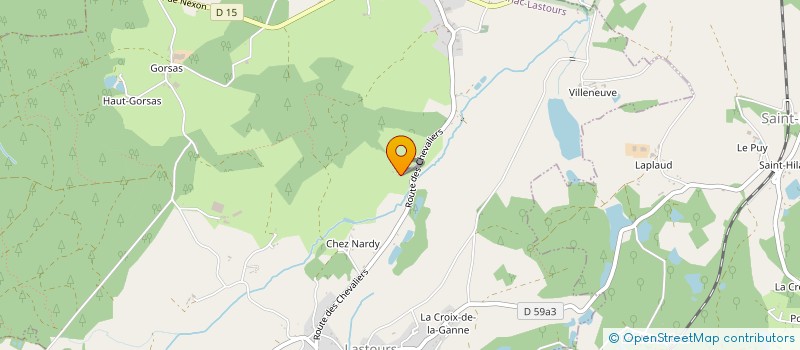 localisation de l'entreprise MONSIEUR LUDOVIC PATURAL  NEXON