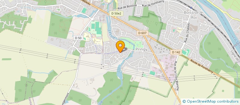 localisation de l'entreprise MONSIEUR LUDOVIC PAVADE  PRINGY