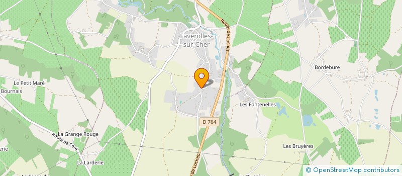localisation de l'entreprise MONSIEUR LUDOVIC PAYEN à FAVEROLLES-SUR-CHER