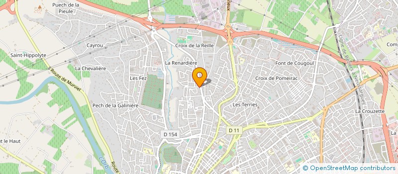 localisation de l'entreprise MONSIEUR LUDOVIC PAYET à BEZIERS