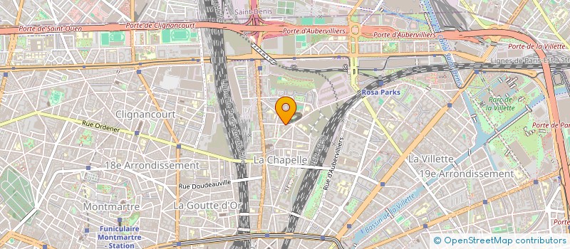 localisation de l'entreprise MONSIEUR LUDOVIC PEDROCCHI  PARIS