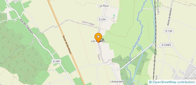 localisation de l'entreprise MONSIEUR LUDOVIC PERE  PONS