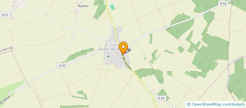 localisation de l'entreprise MONSIEUR LUDOVIC PEREIRA  AVANT-LES-MARCILLY