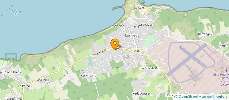 localisation de l'entreprise MONSIEUR LUDOVIC PERROS à CROZON