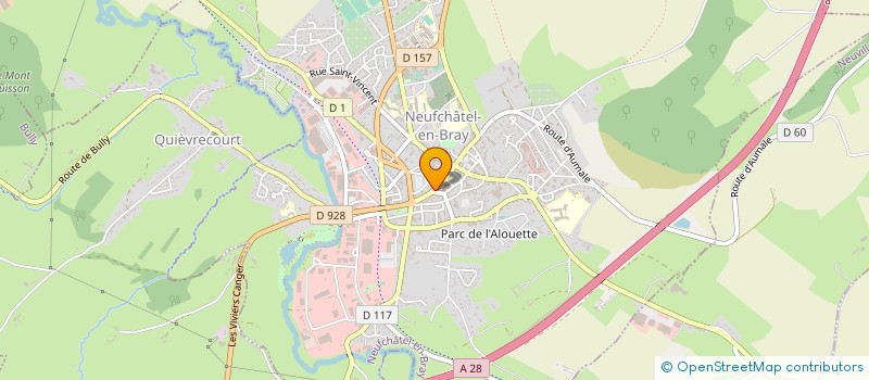 localisation de l'entreprise MONSIEUR LUDOVIC PETIT à NEUFCHATEL-EN-BRAY