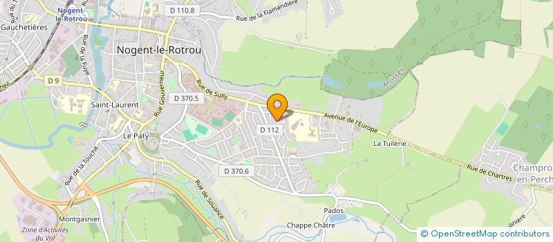 localisation de l'entreprise MONSIEUR LUDOVIC PIAUD à NOGENT-LE-ROTROU