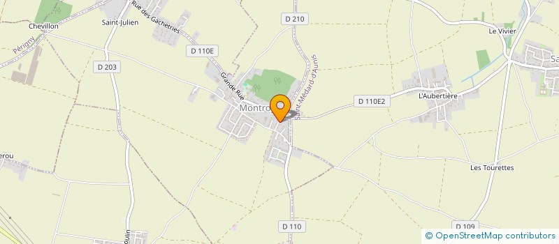 localisation de l'entreprise MONSIEUR LUDOVIC PIGNOUX  MONTROY