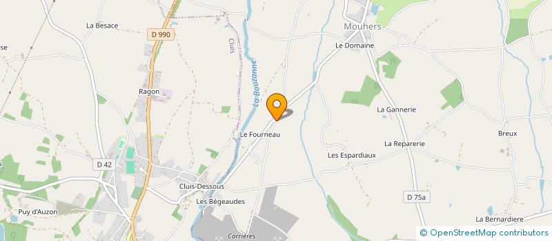 localisation de l'entreprise MONSIEUR LUDOVIC PIGOIS à MOUHERS