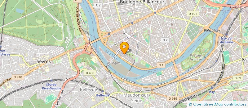 localisation de l'entreprise MONSIEUR LUDOVIC PINEAU-VALENCIENNE  BOULOGNE-BILLANCOURT