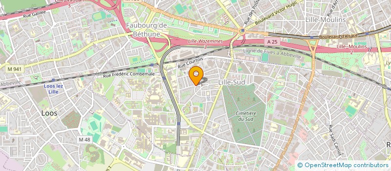 localisation de l'entreprise MONSIEUR LUDOVIC PLAISANT à LILLE