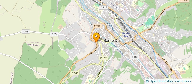 localisation de l'entreprise MONSIEUR LUDOVIC PLIER à BAR-LE-DUC