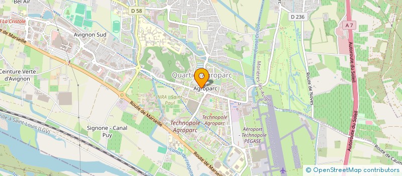 localisation de l'entreprise MONSIEUR LUDOVIC POMMEL à AVIGNON