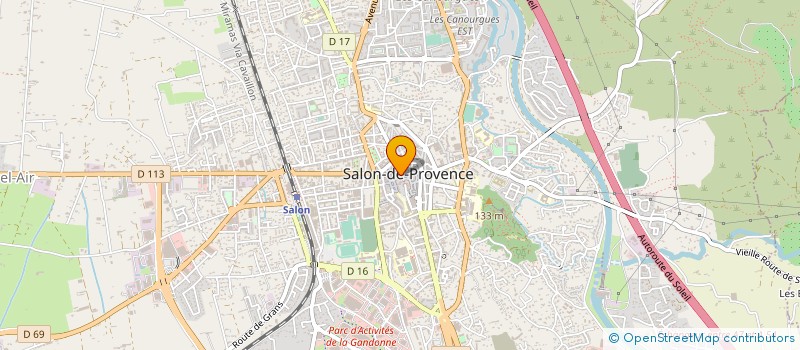 localisation de l'entreprise MONSIEUR LUDOVIC PONCON  SALON-DE-PROVENCE