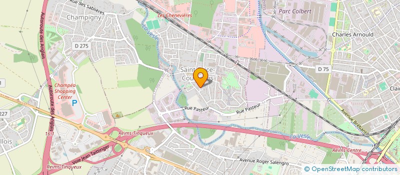 localisation de l'entreprise MONSIEUR LUDOVIC POTHET  SAINT-BRICE-COURCELLES