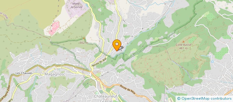 localisation de l'entreprise MONSIEUR LUDOVIC POUJOL à LE BAR-SUR-LOUP