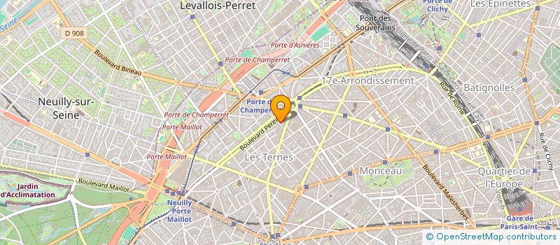 localisation de l'entreprise MONSIEUR LUDOVIC PREVOTEAU LE PELLETIER DUCLARY  PARIS