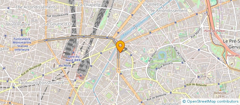 localisation de l'entreprise MONSIEUR LUDOVIC PROVOST  PARIS