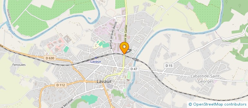 localisation de l'entreprise MONSIEUR LUDOVIC QUESNE à LAVAUR
