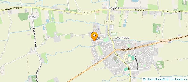 localisation de l'entreprise MONSIEUR LUDOVIC QUILLIOT  OYE-PLAGE