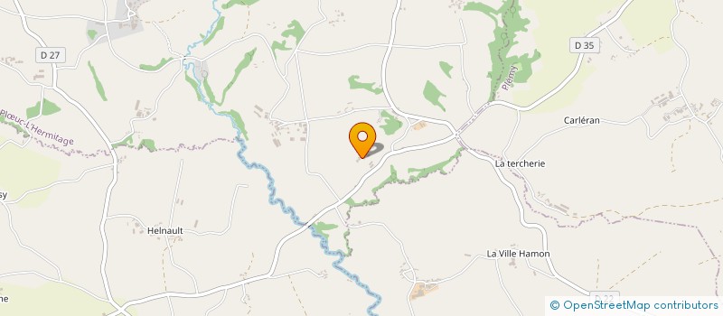 localisation de l'entreprise MONSIEUR LUDOVIC QUINTAS NEVES  PLUC-L'HERMITAGE