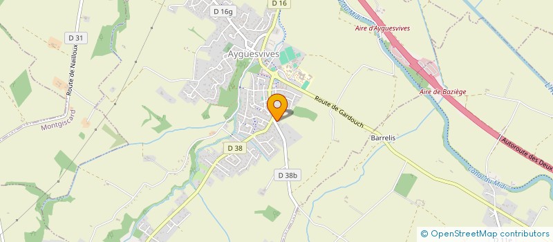 localisation de l'entreprise MONSIEUR LUDOVIC RAMADE  AYGUESVIVES