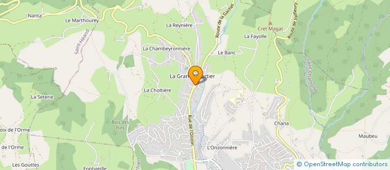 localisation de l'entreprise MONSIEUR LUDOVIC RANDAZZO à SORBIERS