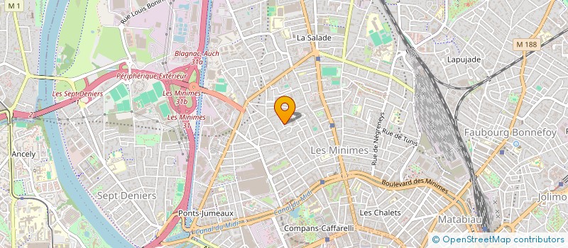 localisation de l'entreprise MONSIEUR LUDOVIC RANSON à TOULOUSE