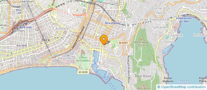 localisation de l'entreprise MONSIEUR LUDOVIC RAYMOND à NICE