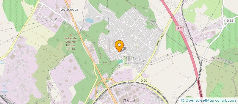 localisation de l'entreprise MONSIEUR LUDOVIC RAYMOND  CHEVAL-BLANC