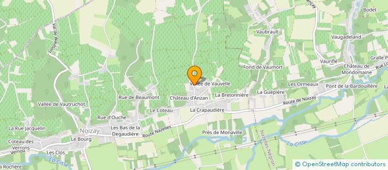 localisation de l'entreprise MONSIEUR LUDOVIC REFFAY  NOIZAY