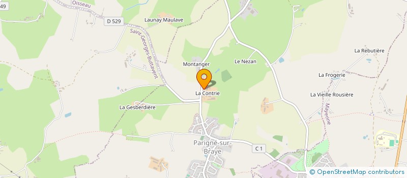 localisation de l'entreprise MONSIEUR LUDOVIC RENAULT à PARIGNE-SUR-BRAYE