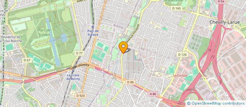 localisation de l'entreprise MONSIEUR LUDOVIC RENE  FRESNES