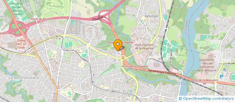 localisation de l'entreprise MONSIEUR LUDOVIC REYNAUD  NANTES