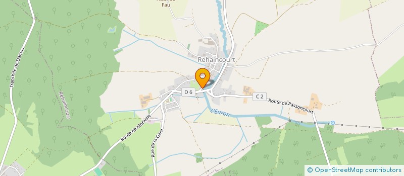 localisation de l'entreprise MONSIEUR LUDOVIC RICHARD  REHAINCOURT