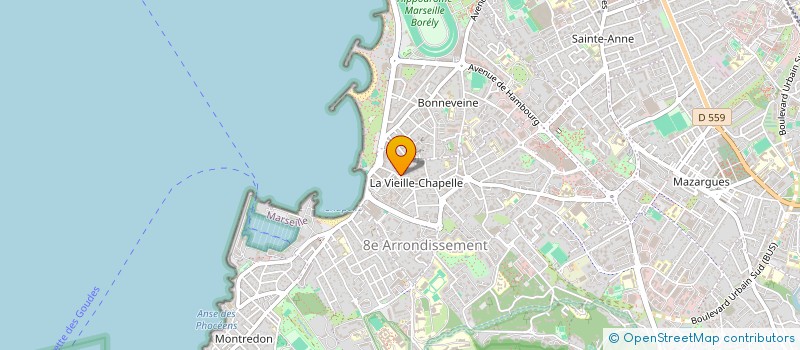 localisation de l'entreprise MONSIEUR LUDOVIC RIGAH à MARSEILLE